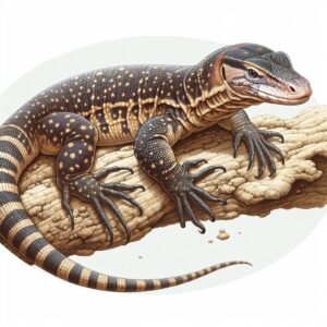 Самый маленький вид варанов - Varanus brevicauda, достигающий 23 см в длину.